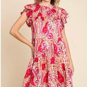Jodifl Paisley Dress